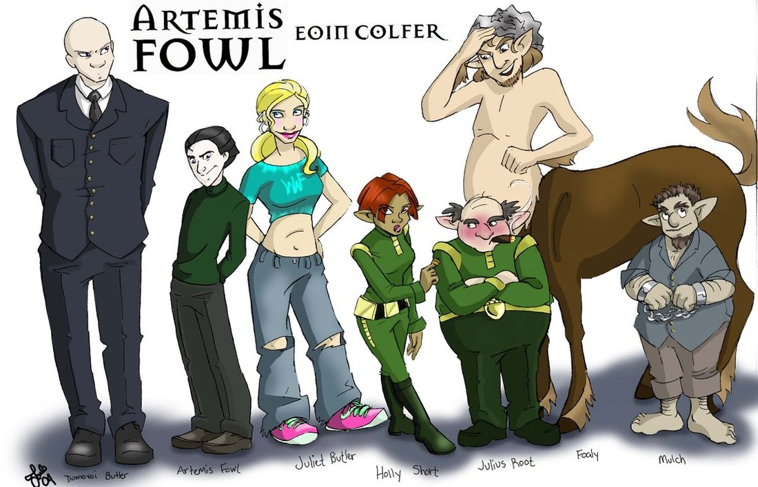 Artemis, Holly, and Butler., Artemis Fowl